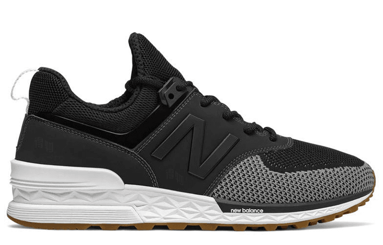 Кроссовки New Balance 574 Sport Black Grey - изображение 2