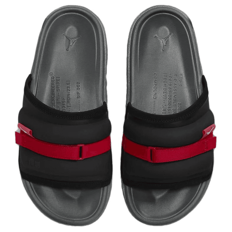 Сандалии Jordan Super Play Black Red - изображение 4