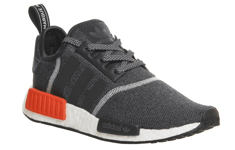 Кроссовки adidas originals NMD_R1 Grey Red - изображение 2