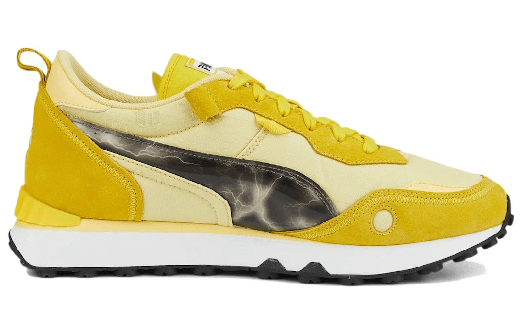 Кроссовки Pokémon x PUMA Rider FV "Pikachu" Yellow Black - изображение 2