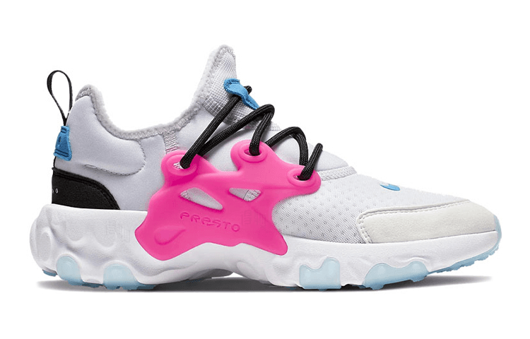Кроссовки Nike React Presto GS Pink White - изображение 2