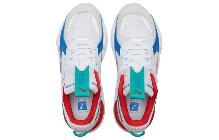 Кроссовки PUMA RS-X Toys White Red Blue - изображение 4