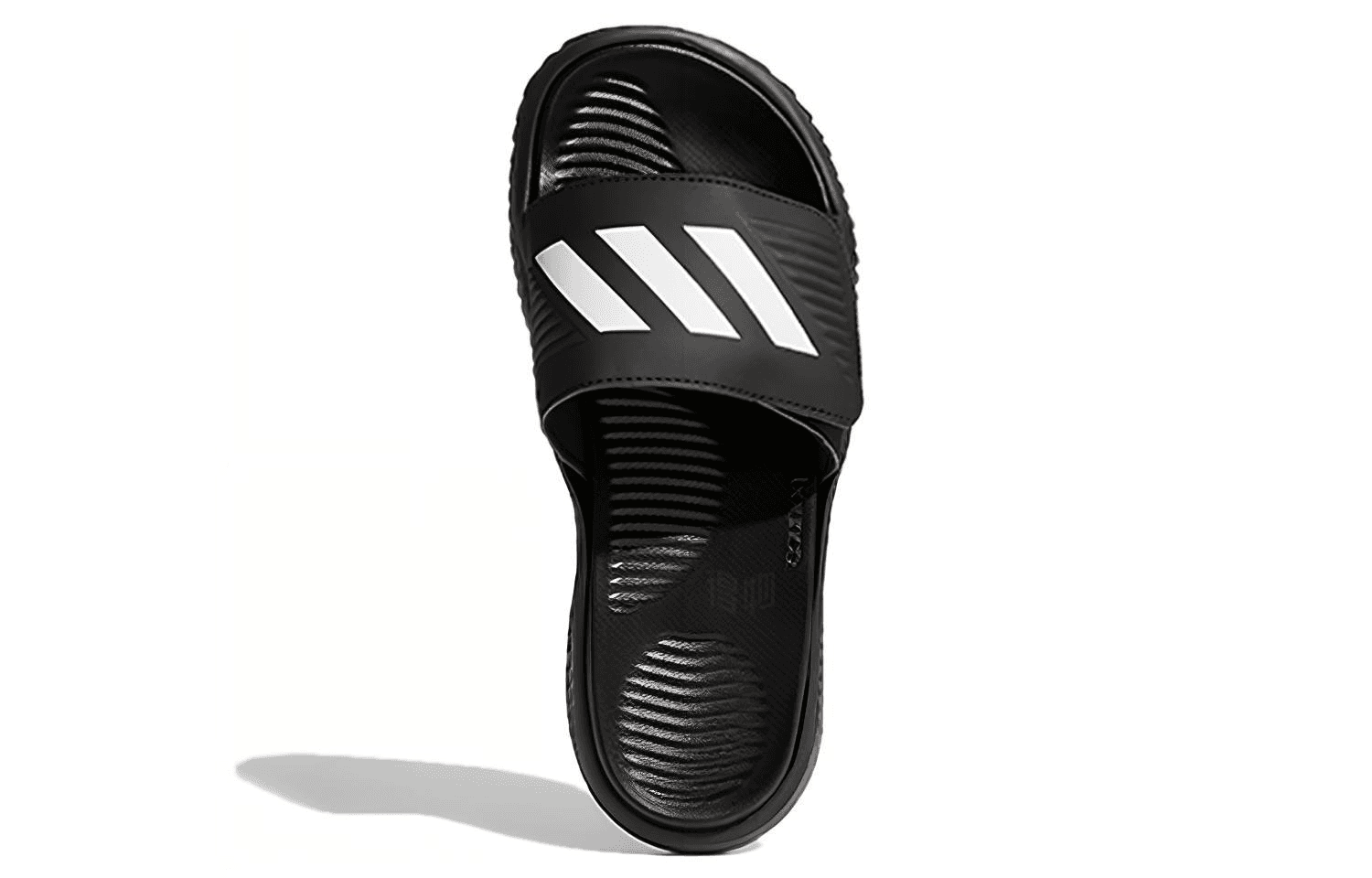 Сандалии adidas AlphaBounce Slide Black White - изображение 5
