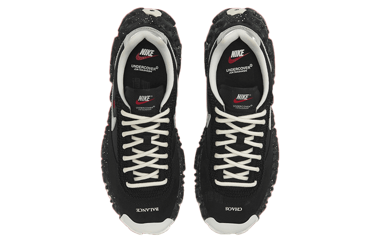 Кроссовки Nike OverBreak Black Embroidered Rose - изображение 4