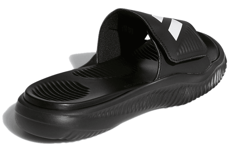 Сандалии adidas AlphaBounce Slide Black White - изображение 4