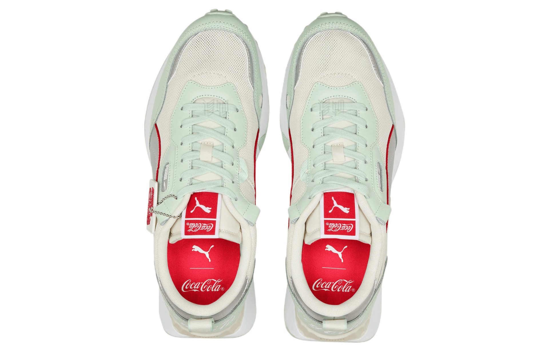 Кроссовки Coca Cola x Puma Rider FV LE Light Green - изображение 4