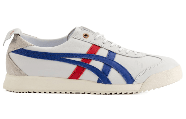 Кроссовки Onitsuka Tiger Mexico 66 White Blue Red - изображение 2