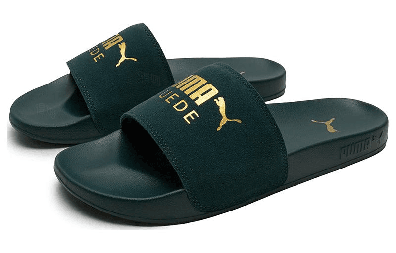Сандалии PUMA Leadcat Green Gold - изображение 3