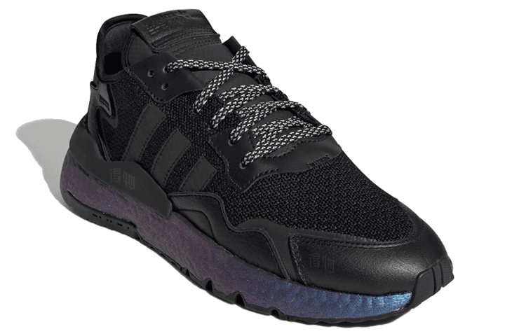 Кроссовки adidas Nite Jogger Black Blue - изображение 2