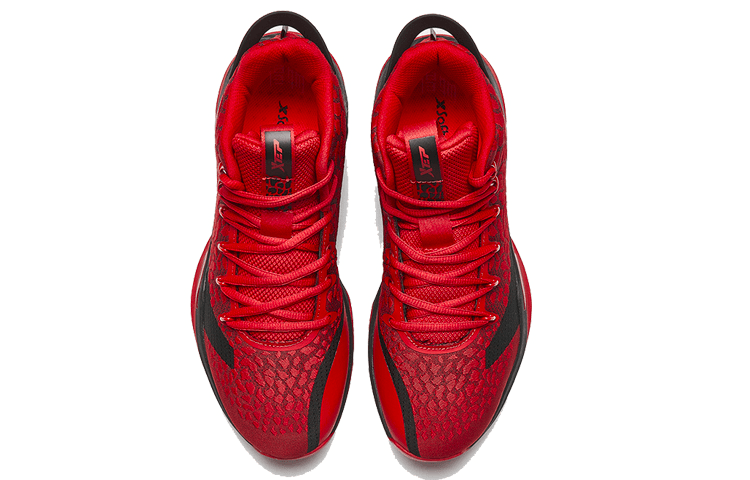 Кроссовки Xtep Mid-Top Sneakers Red Black - изображение 3