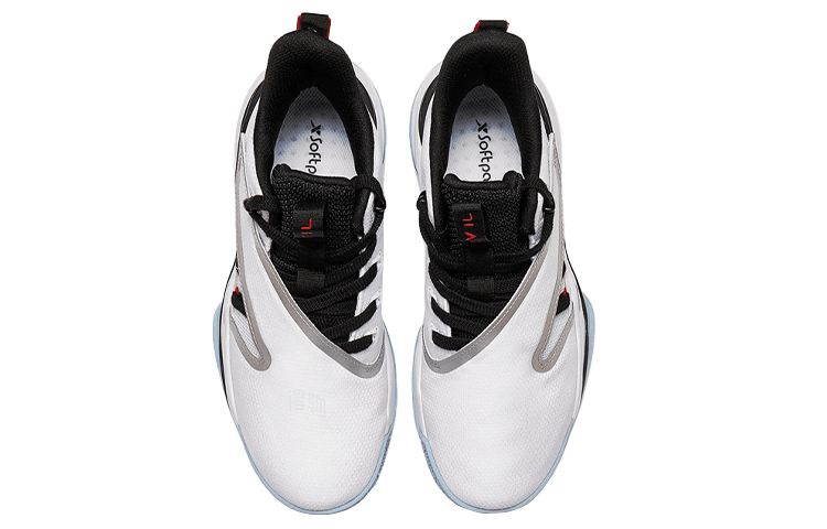 Кроссовки Xtep High-Top Sneakers White Black - изображение 2