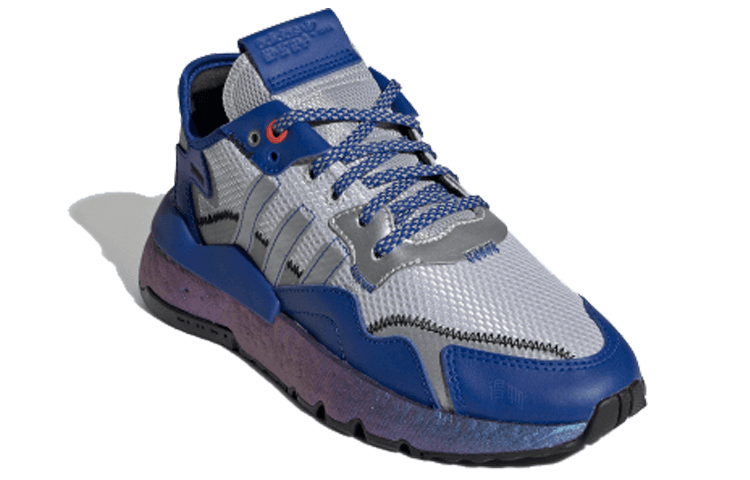 Кроссовки adidas Nite Jogger Blue Silver - изображение 2