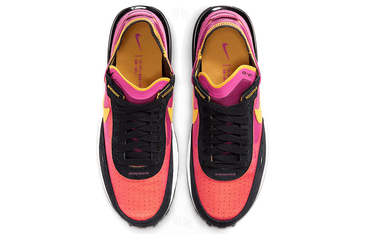 Кроссовки Nike Waffle One Black Purple Gold - изображение 4