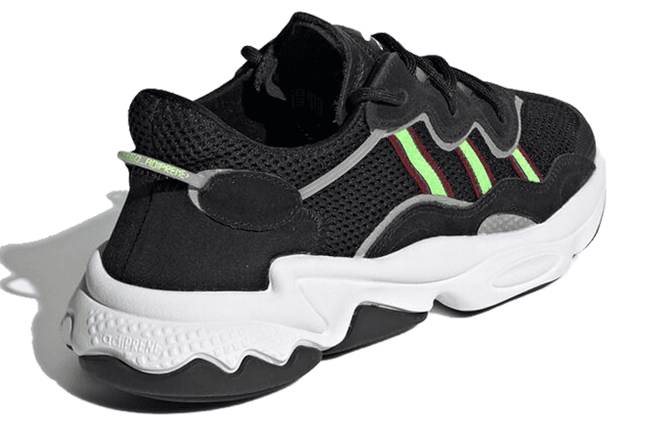 Кроссовки adidas Ozweego Black Green - изображение 3