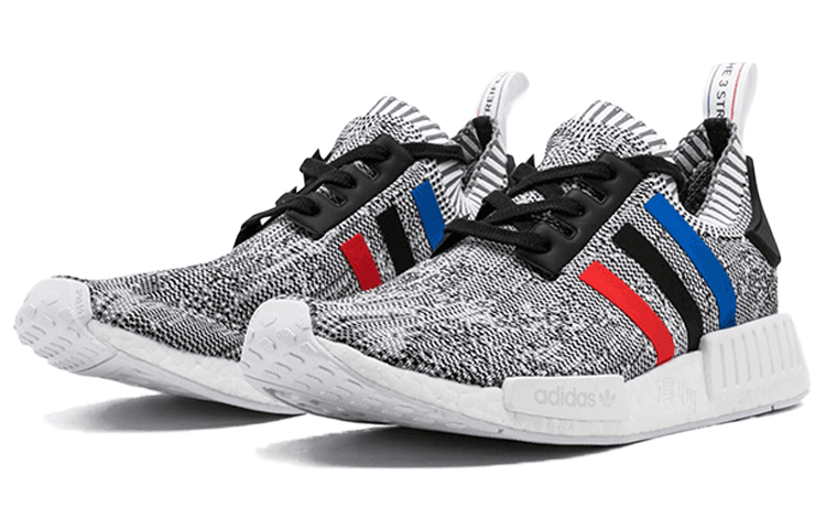 Кроссовки adidas NMD Tri Color Stripes White - изображение 3