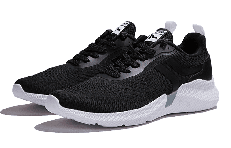 Кроссовки Xtep Mesh Lightweight Sneakers Black White - изображение 3