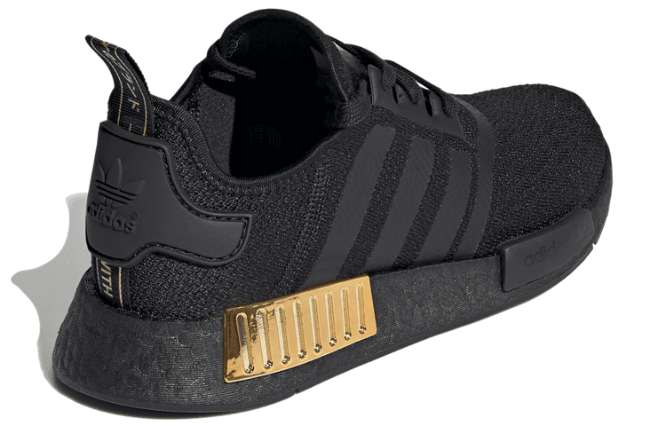 Кроссовки adidas Originals NMD_R1 Low Black Gold - изображение 4
