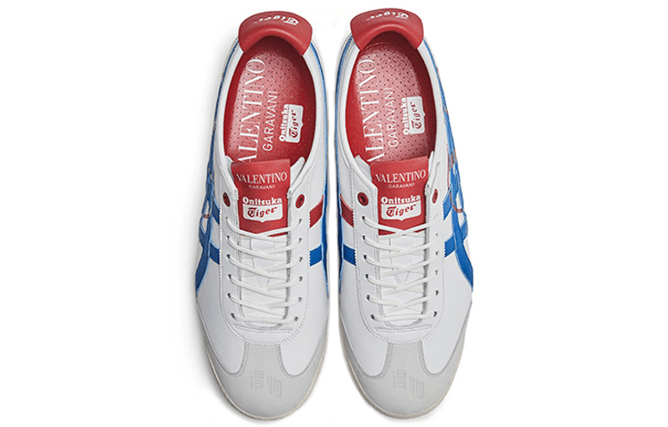 Кроссовки Valentino x Onitsuka Tiger Mexico 66 White Blue - изображение 5