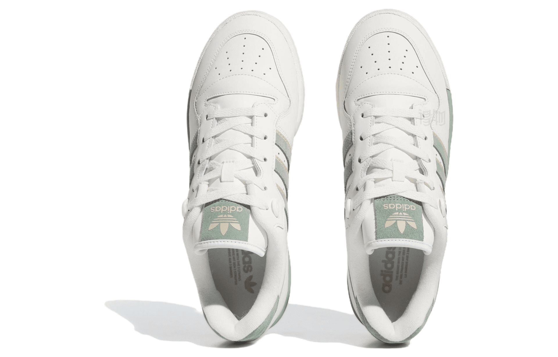 Кроссовки adidas Originals Rivalry Low White Green - изображение 5