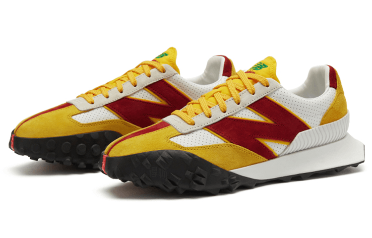 Кроссовки CASABLANCA x New Balance XC-72 White Yellow Red - изображение 4