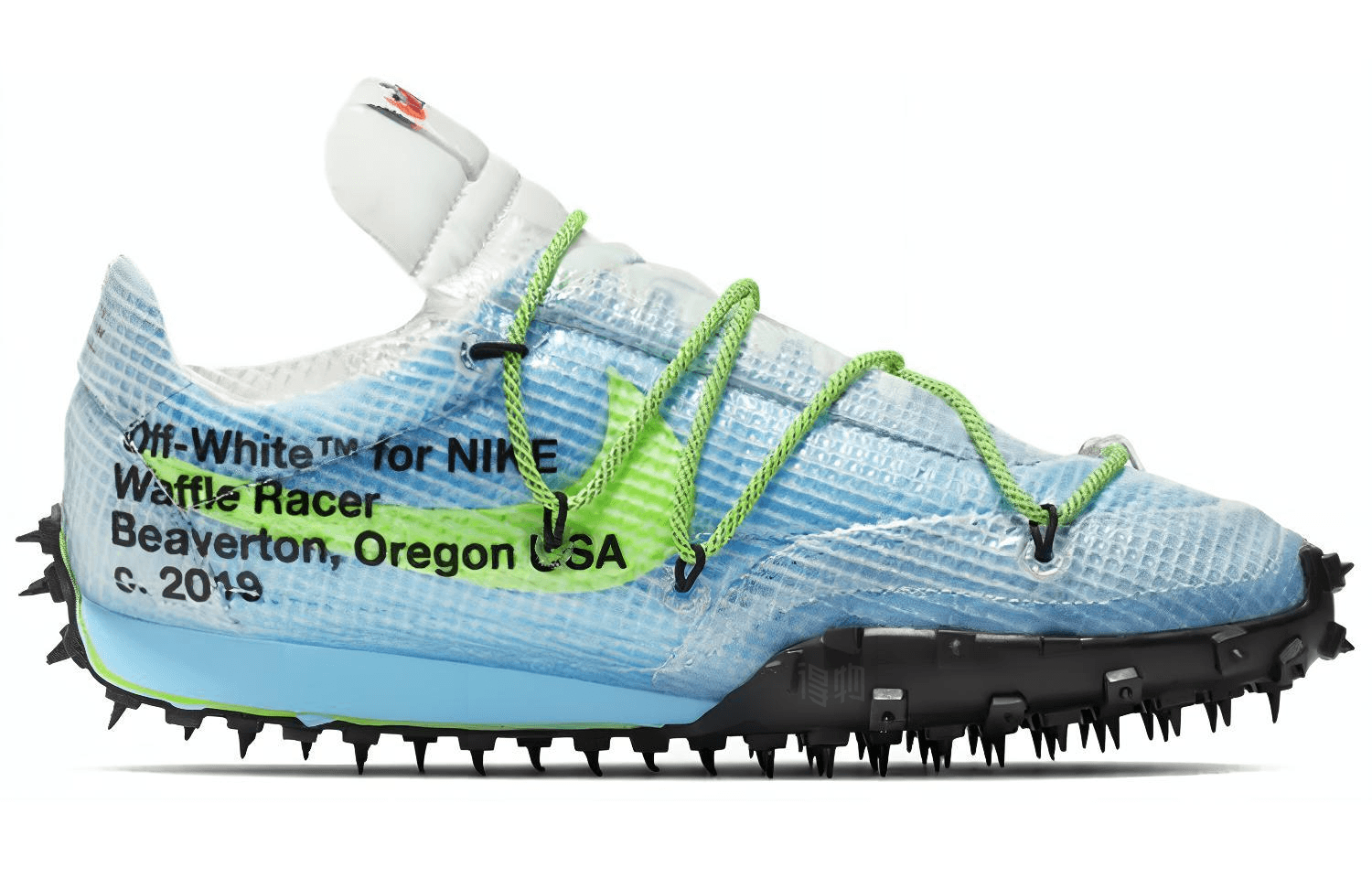 Кроссовки Nike Waffle Racer Vivid Sky - изображение 2