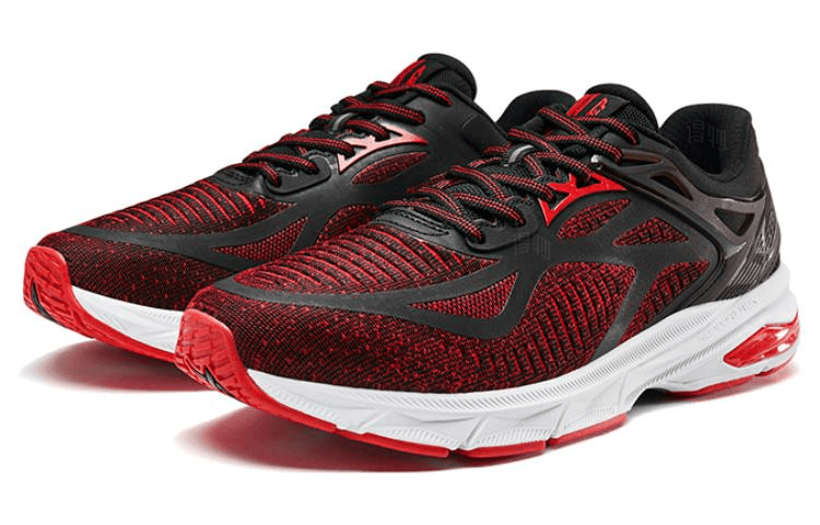 Кроссовки Xtep Breathable Mesh Low Sneakers Black Red - изображение 4