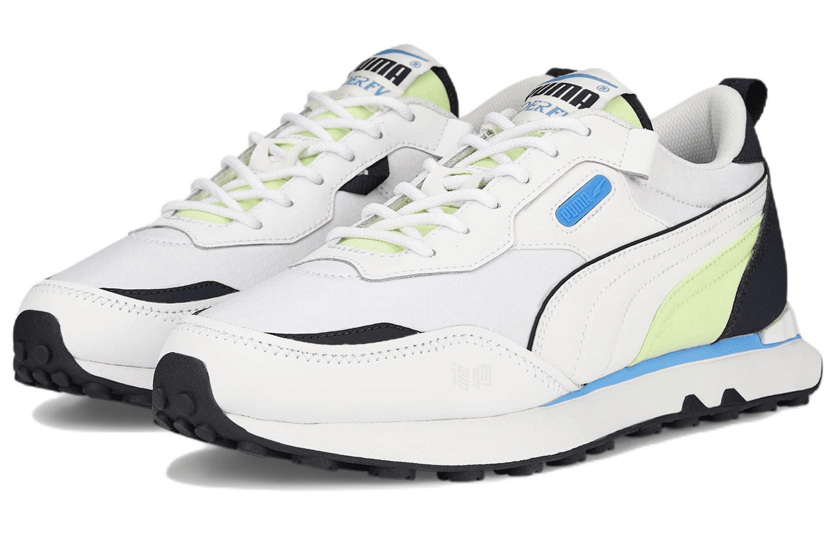 Кроссовки PUMA Rider FV Ultra White Blue Green - изображение 3