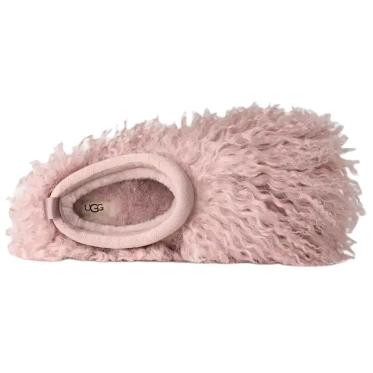 Сандалии UGG Tazz Fluff Momma Универсальные тапочки с флисовой подкладкой мюли из ЭВА устойчивые к истиранию для дома - изображение 5