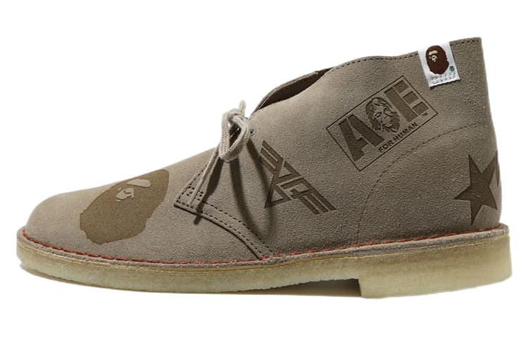 Сапоги clarks x A BATHING APE - изображение 1