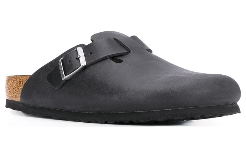 Сандалии Birkenstock Обувь На Платформе Дышащая Удобная Можно Носить Снаружи Тапочки С Резиновой Подошвой Унисекс Черный Узкий Стиль - изображение 3