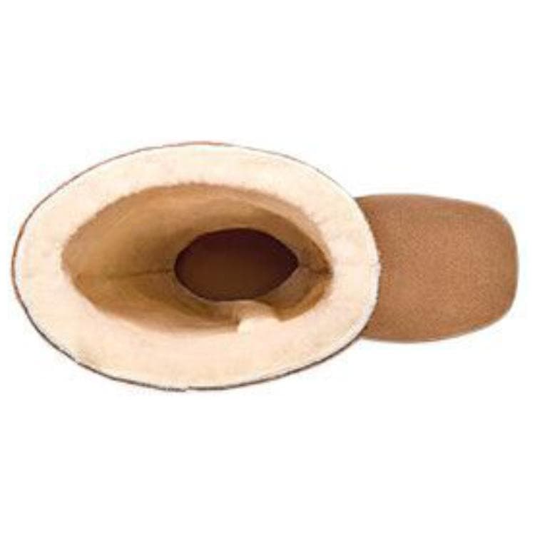 Ботинки UGG Спилок Коровья Кожа Удобные Высокие сапоги до колена 11,43 см Женские Каштановые - изображение 6