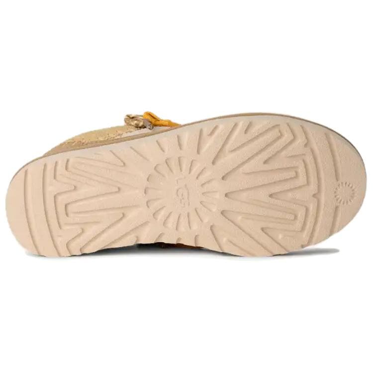 Кроссовки UGG Lowmel Biarritz Низкие Кеды Скейтборд Обувь Женская Горчичный - изображение 6