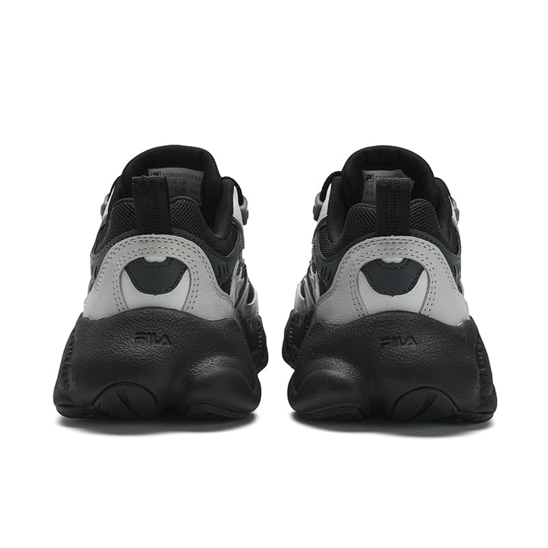 Кроссовки FILA FERN 2 Износостойкий Дышащий Легкий Низкий Топ Повседневная Обувь Женская Черный Серый - изображение 4