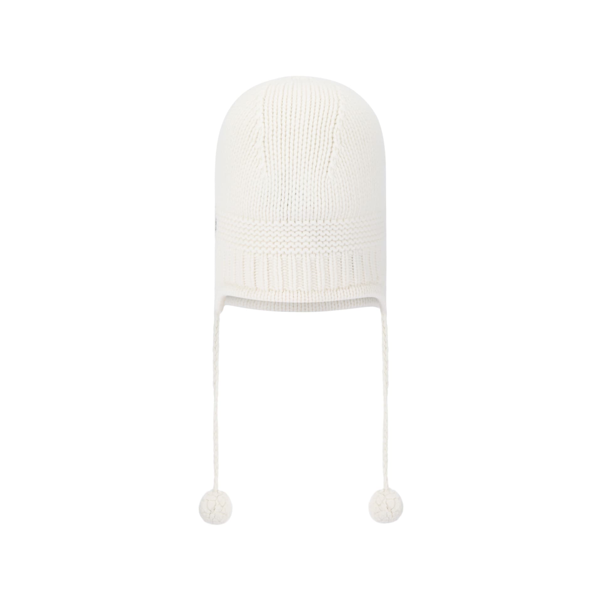 Шапка Miu Miu Wool Knit Beanie White - изображение 3