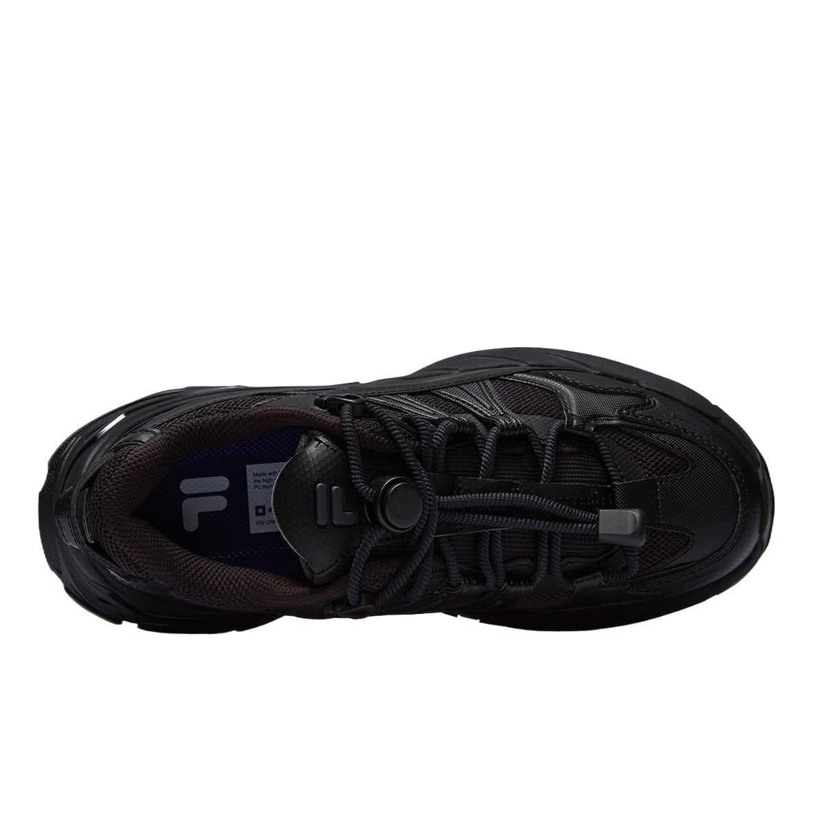 Кроссовки FILA FUSION SKYVEIL Низкий Топ Повседневная Обувь Женская Прыгающий Конь Черный - изображение 3