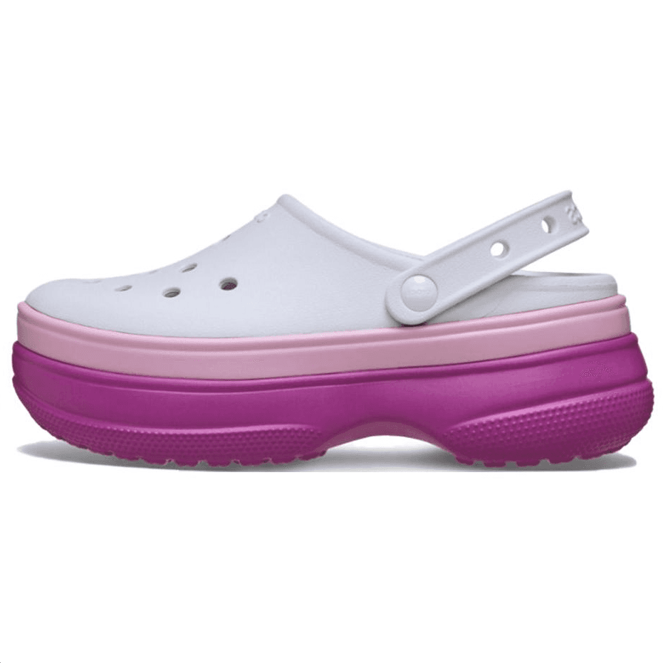 Сабо Crocs Сабо Женские Белый Фиолетовый - изображение 1