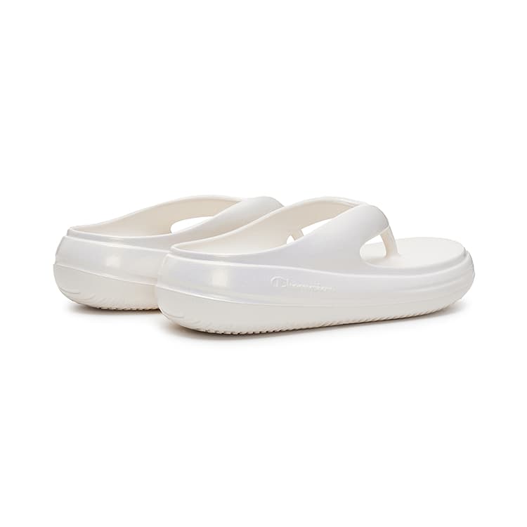 Шлёпанцы Champion EVA Быстросохнущие Шлепанцы Унисекс Pearl White - изображение 4