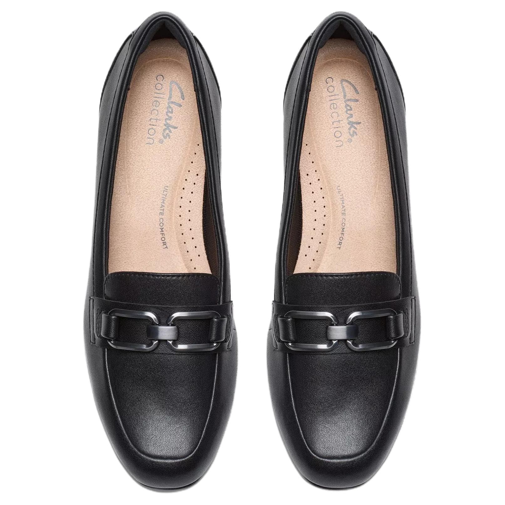 Лоферы Clarks Juliet Echo Кожа Лоферы 2,5 см Женские Черные - изображение 3