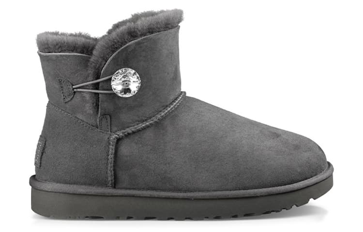 Ботинки зимние UGG Mini Bailey Button Bling - изображение 2