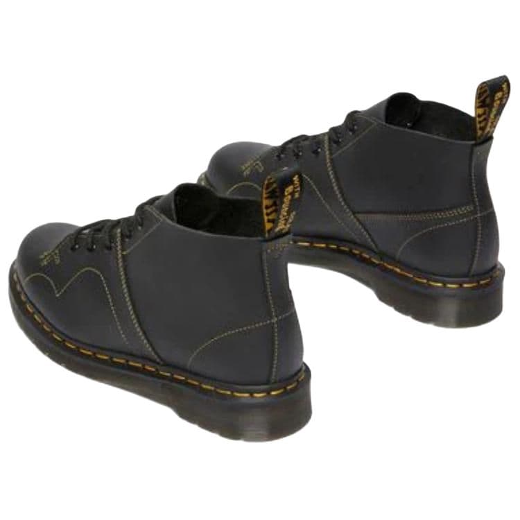 Ботинки Dr.Martens Church армейские ботинки унисекс черные длина до щиколотки - изображение 5