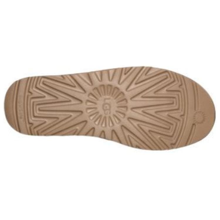 Сандалии UGG Круглый носок Slip-On с флисовой подкладкой мюли устойчивые к истиранию домашние тапочки мужской каштановый - изображение 6