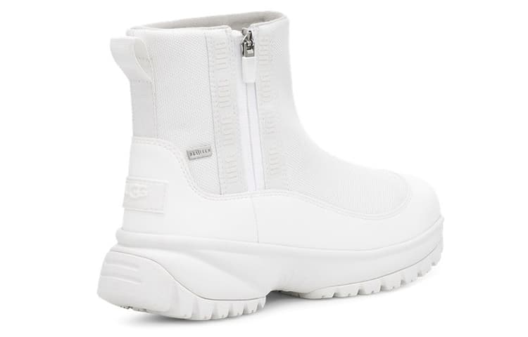 Ботинки зимние UGG Yose Zip White - изображение 4
