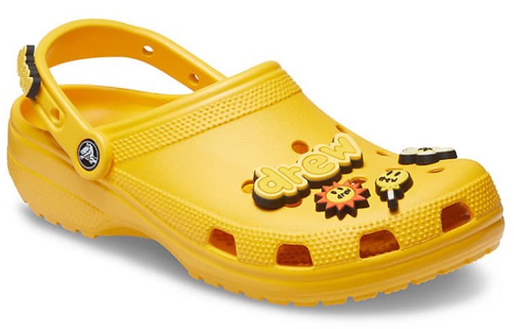 Сабо Drew House x Crocs Classic Clog Yellow - изображение 3