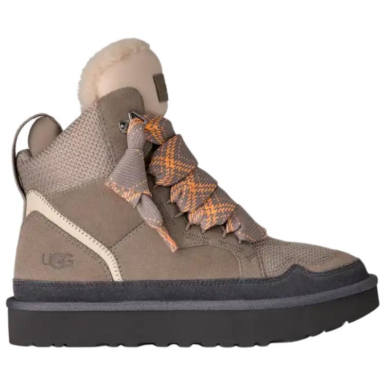 Кроссовки UGG Highmel High Топ Скейтборд Кроссовки Женские Цвет Серый Хрусталь - изображение 2