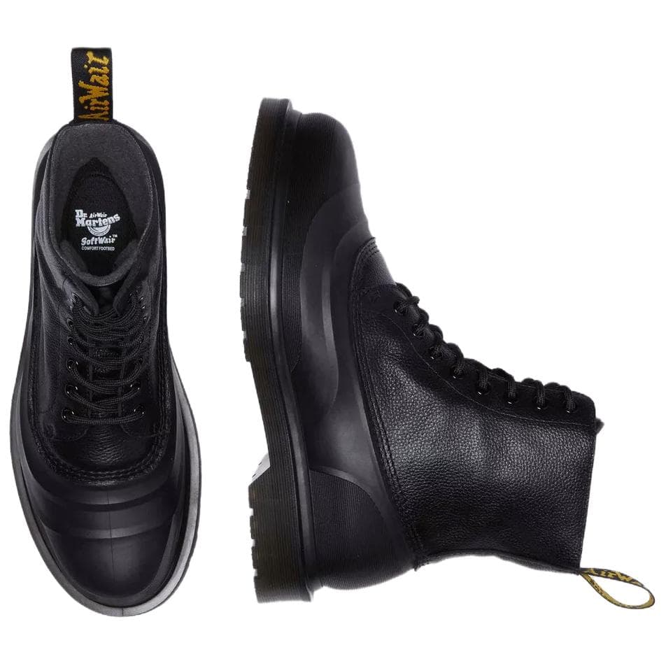 Ботинки Dr.Martens 1460 Кожаные Короткие Армейские Ботинки Унисекс Черные - изображение 5