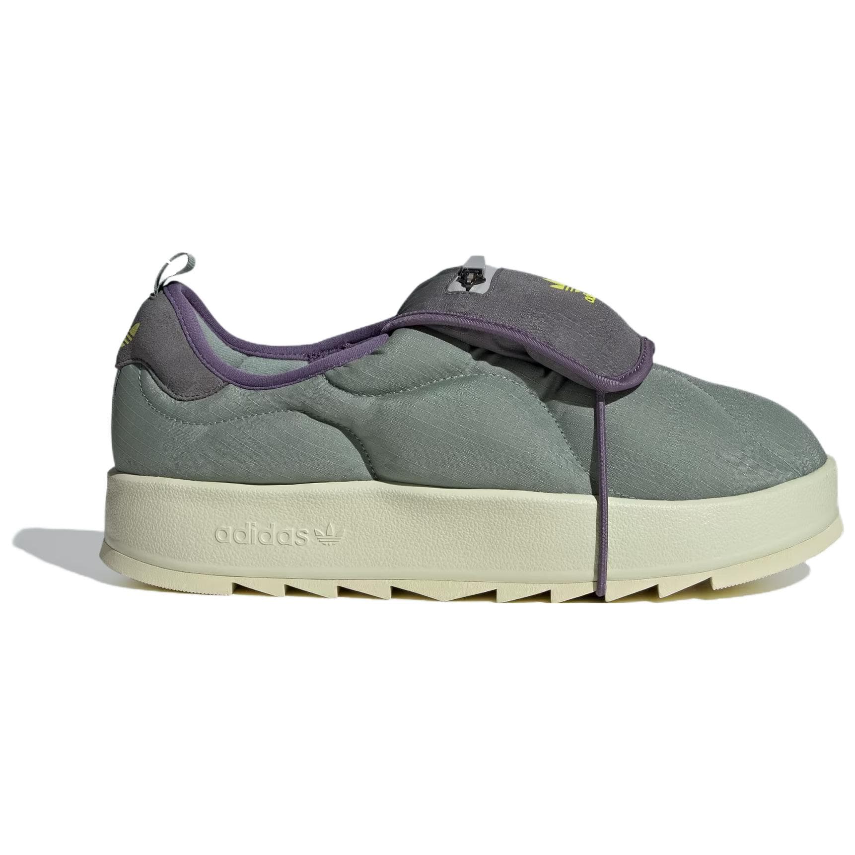 Кроссовки adidas Puffylette Green Grey - изображение 2