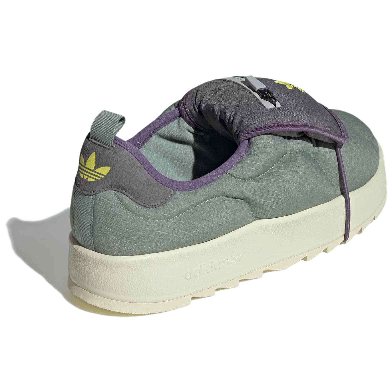 Кроссовки adidas Puffylette Green Grey - изображение 4