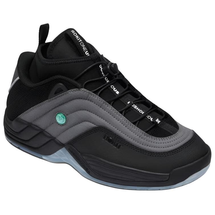 Кроссовки для баскетбола DCSHOES x Rokit DC WILLIAMS OG Модные удобные спортивные кроссовки хай-топы для баскетбола мужские: ткань, амортизация, противоскользящая износостойкая, дышащий, баланс, ударостойкий, легкий, увеличение роста, отскок, сверхлегкий, сцепление - изображение 3