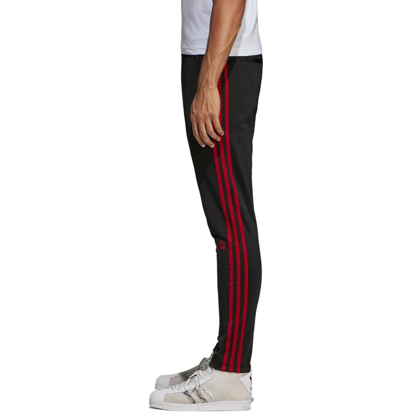 Штаны Adidas Originals Спортивные трикотажные брюки Мужские Черные - изображение 4