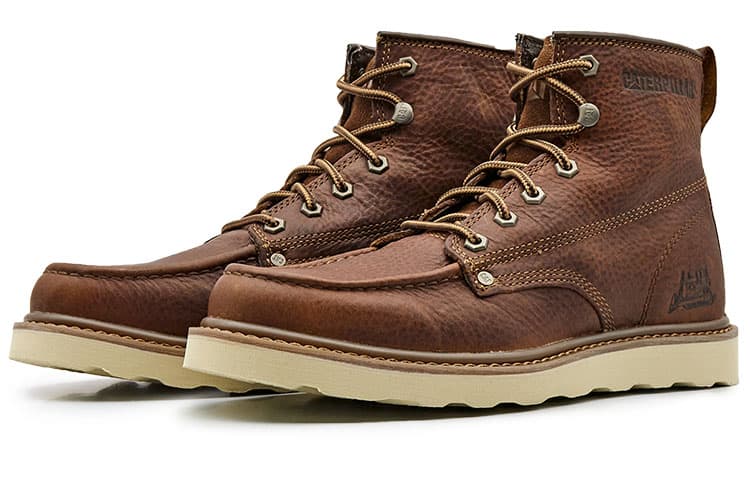 Ботинки уличные CAT Glenrock Mid Brown - изображение 2